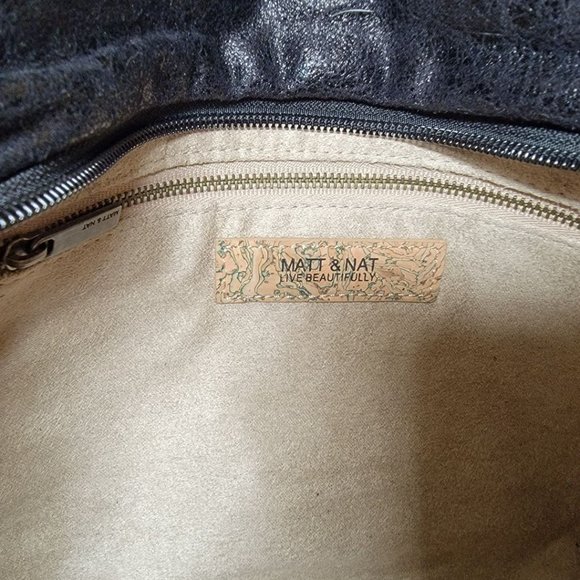 Mat and Nat   Envelope Black Clutch bag - Picture 10 of 16